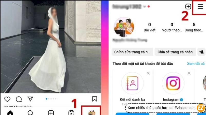 đổi âm thanh thông báo Instagram