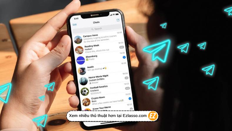 Ẩn số điện thoại trên telegram