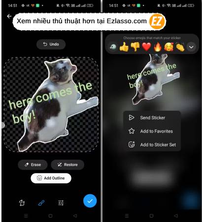 cách tạo Sticker tuỳ chỉnh trên telegram