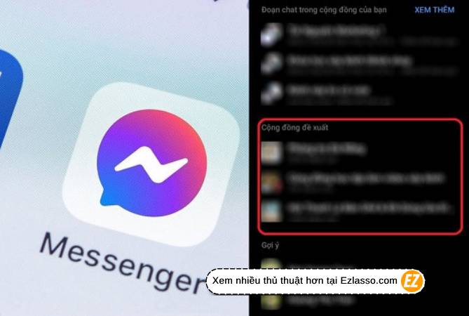 chặn lời mời tham gia kênh cộng đồng Messenger