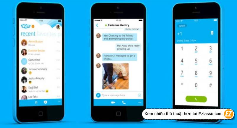 cách đăng xuất skype trên điện thoại