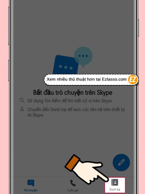 cách kết bạn trên skype