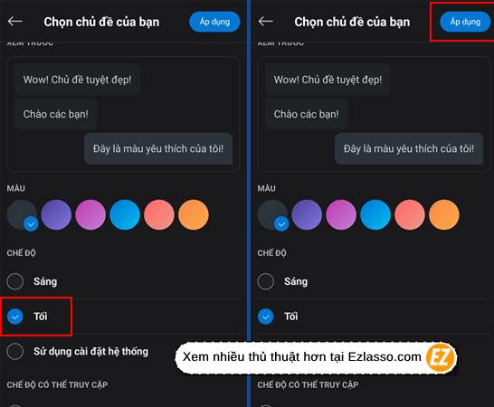 Kích hoạt Dark mode cho Skype - Đổi màu nền Skype