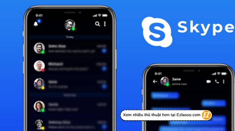 Kích hoạt Dark mode cho Skype - Đổi màu nền Skype