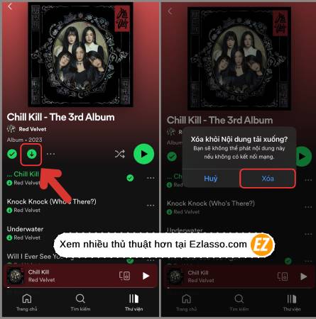 cách nghe nhạc Offline trên Spotify