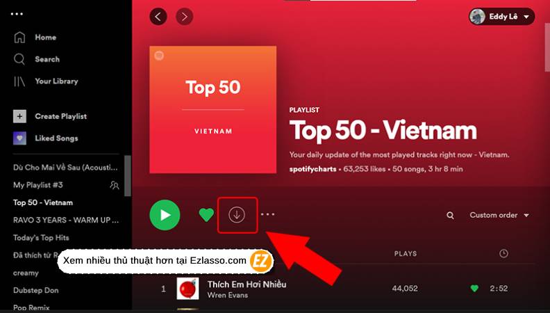 cách nghe nhạc Offline trên Spotify