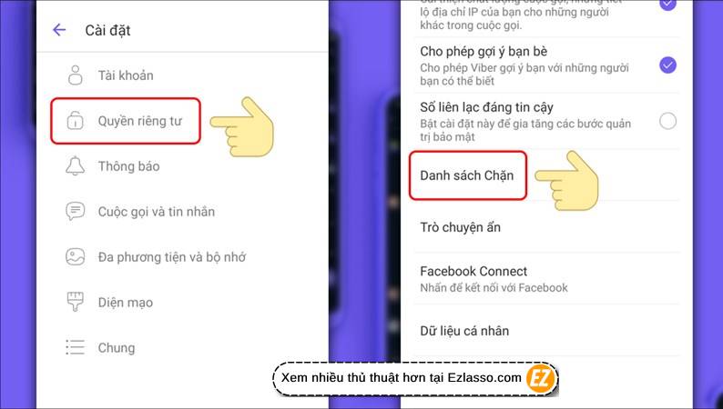 Cách chặn tin nhắn viber trên điện thoại - Người bị chặn VIber có biết không?