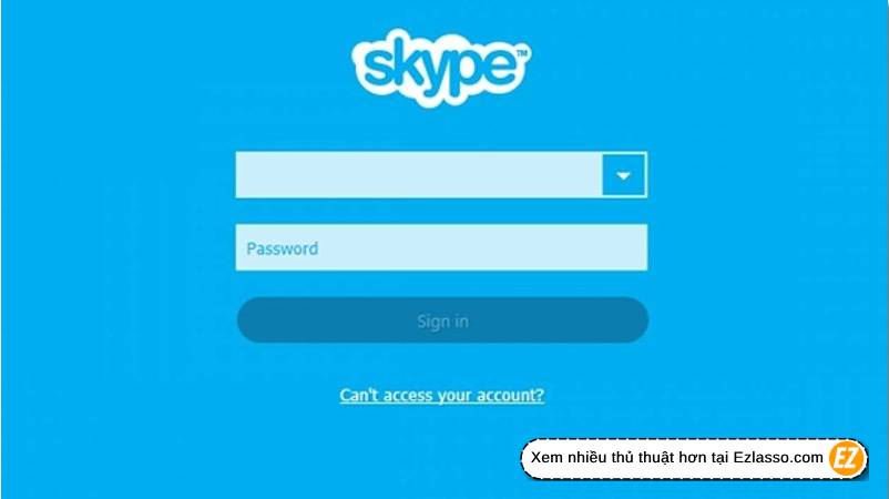 cách khắc phục lỗi không đăng nhập được skype