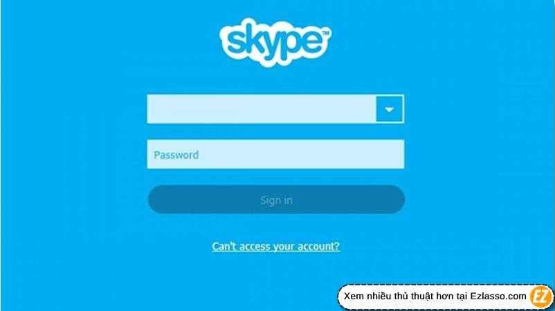 cách khắc phục lỗi không đăng nhập được skype