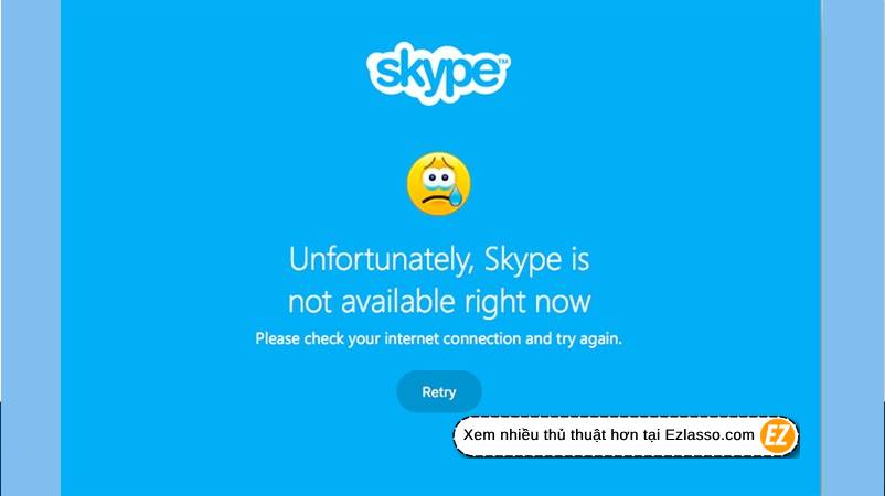 cách khắc phục lỗi không đăng nhập được skype