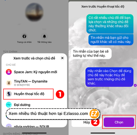 Cách Đổi Hình Nền Tin Nhắn Messenger