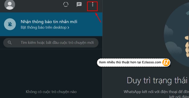 Cách Đăng Xuất WhatsApp