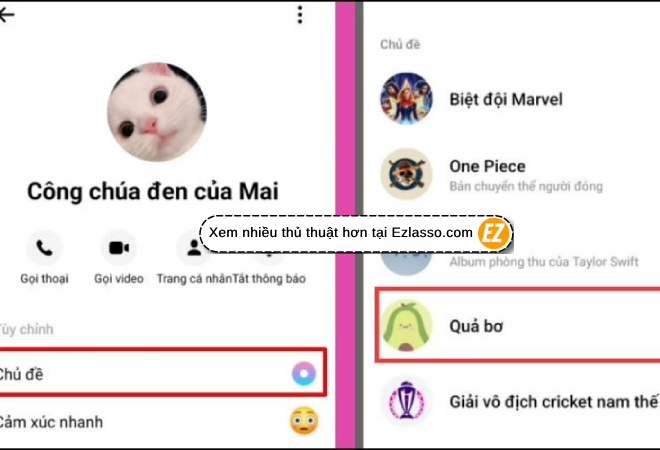 Cách Đổi Hình Nền Tin Nhắn Messenger