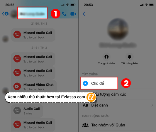 Cách Đổi Hình Nền Tin Nhắn Messenger