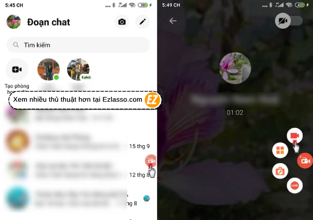 Ghi Âm Cuộc Gọi Trên Messenger