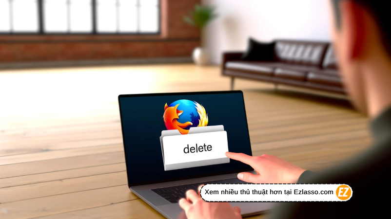 xoá lịch sử firefox