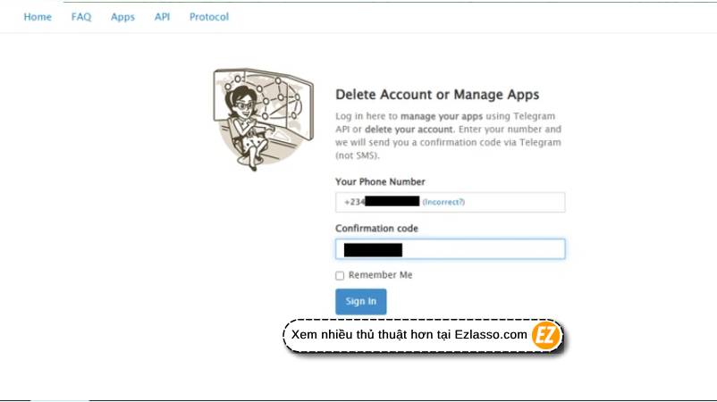 Cách Xóa Tài Khoản Telegram