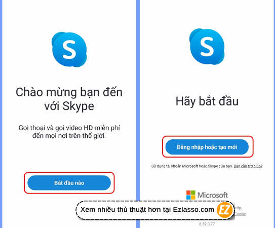 Hướng dẫn tạo tài khoản Skype trên iPhone