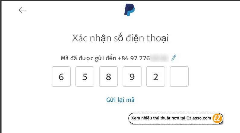 cách tạo tài khoản Paypal