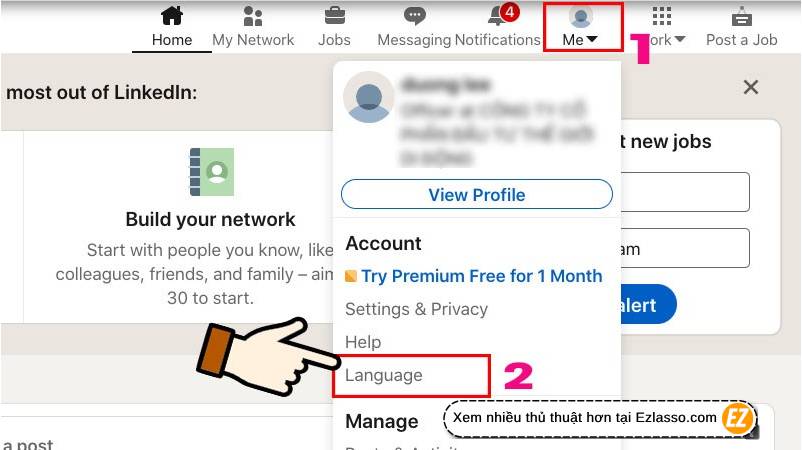 Cách Thiết Lập LinkedIn Tiếng Việt Trên Máy Tính Và Điện Thoại