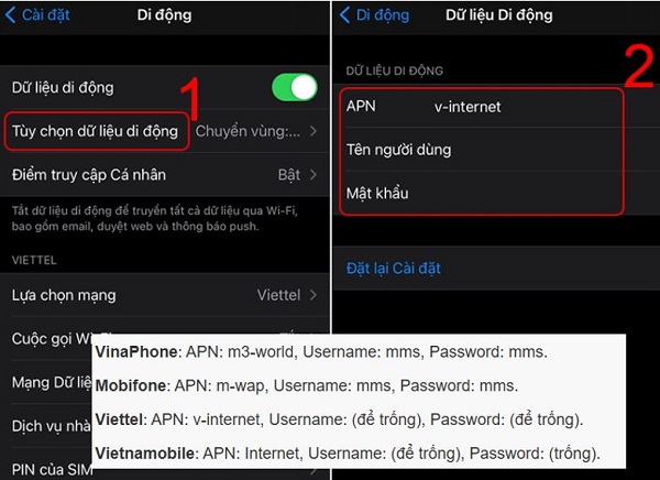 Phải làm gì khi iPhone không hiện điểm truy cập cá nhân?